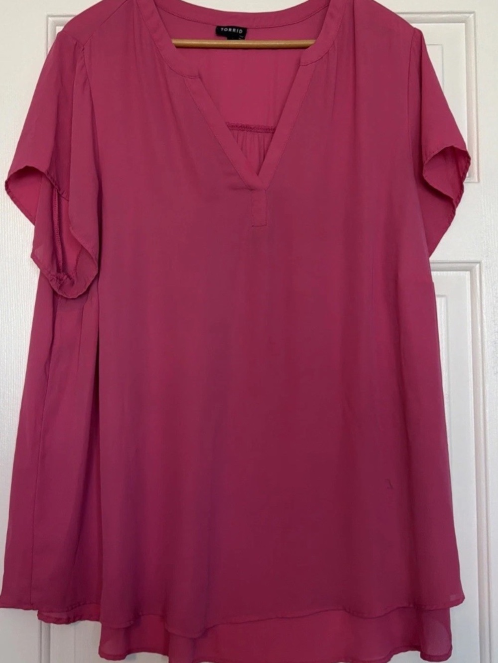 Torrid Pink Blouse 3X